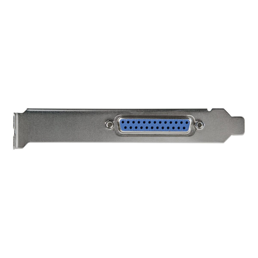 Produktbild för Startech 1-ports parallellt PCIe-kort - PCI Express till parallell DB25-kortadapter - PC-expansion LPT-kontroller för skrivare, skannrar och plottrar - SPP/ECP - Standard/lågprofil - parallell adapter - PCIe - IEEE 1284