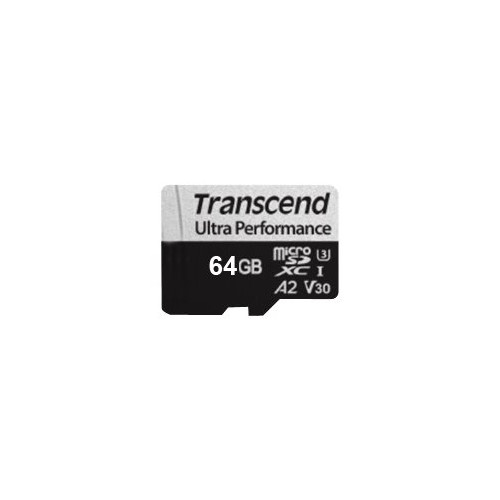 Transcend Information Transcend 340S - flash-minneskort - 64 GB - microSDXC