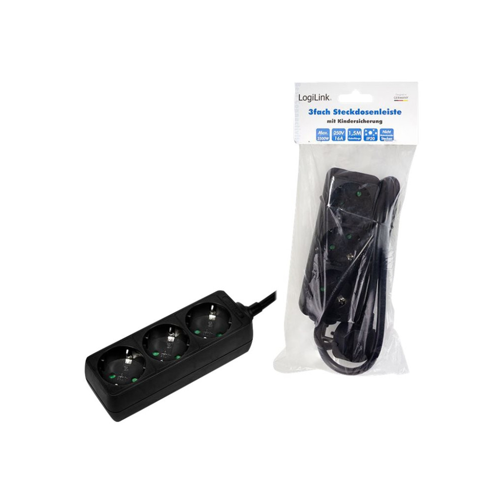 Produktbild för LogiLink - effektband - 3500 Watt