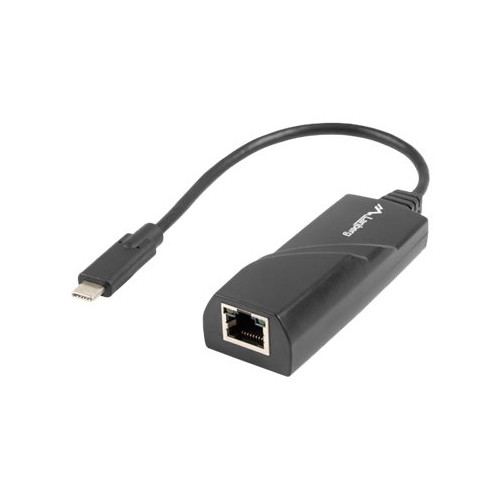 LANBERG Lanberg NC-1000-02 - nätverksadapter - USB-C 3.1 - Gigabit Ethernet