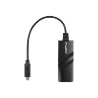 Produktbild för Lanberg NC-1000-02 - nätverksadapter - USB-C 3.1 - Gigabit Ethernet