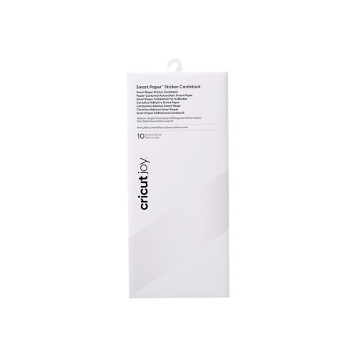 Cricut Cricut Joy Smart Paper - cardstock - 139 x 330 mm - 10 ark - vit