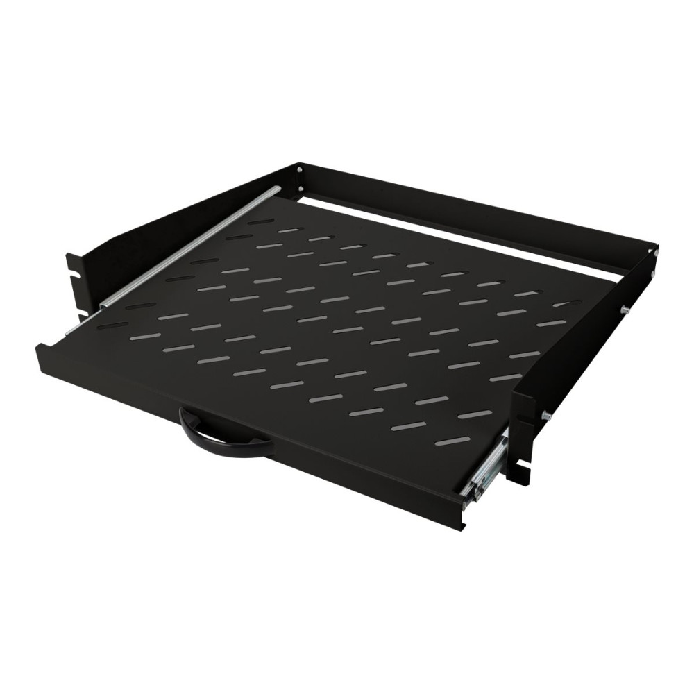 Produktbild för DIGITUS Professional DN-19-TRAY-2-450-SW Extendible - hylla för rack - 2U
