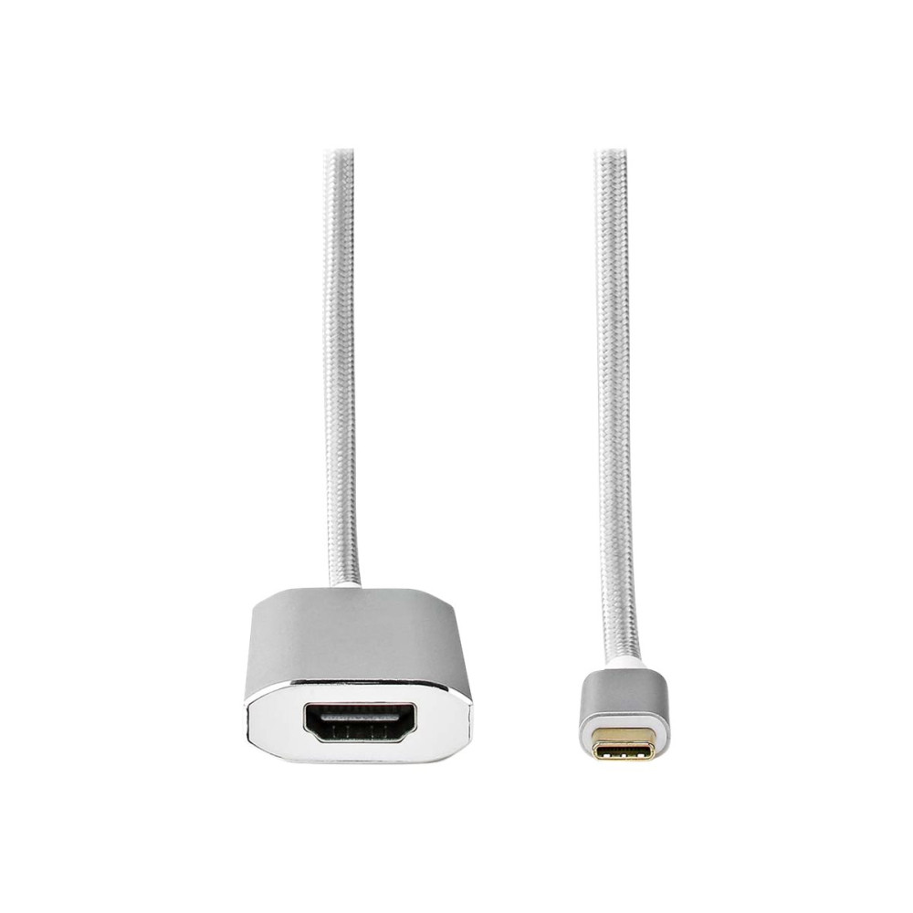 Produktbild för Nedis kabel för video / ljud - HDMI / USB 3.2 Gen 1 - 2 m