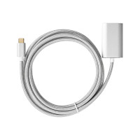 Produktbild för Nedis kabel för video / ljud - HDMI / USB 3.2 Gen 1 - 2 m