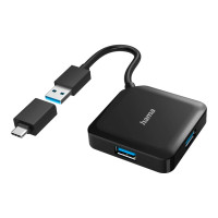 Produktbild för Hama - hubb - 4 portar