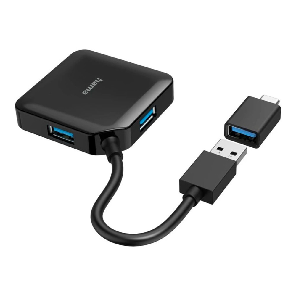 Produktbild för Hama - hubb - 4 portar