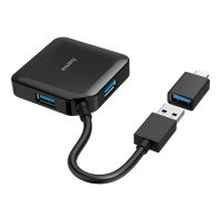 Produktbild för Hama - hubb - 4 portar