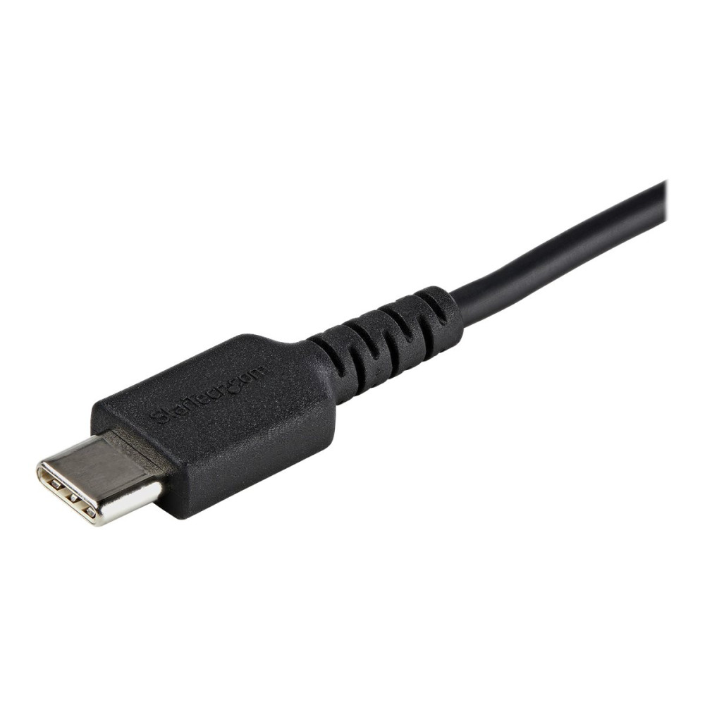 Produktbild för StarTech.com Säker laddningskabel på 1 m - USB-A till USB-C-datablockerarkabel för endast laddning - Laddningskabel utan data för telefon/surfplatta - Datablockerande USB-kabeladapter - USB typ C-kabel - USB (endast ström) till USB-C (enbart ström) - 100 
