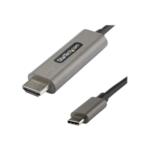 StarTech.com StarTech.com USB C till HDMI-kabel 4K 60 Hz på 4 m med HDR10 - Ultra HD USB Type-C till 4K HDMI 2.0b-videokabeladapter - USB-C till HDMI HDR-skärm/skärmsadapter - DP 1.4 Alt Mode HBR3 - adapterkabel - HDMI / USB - 4 m