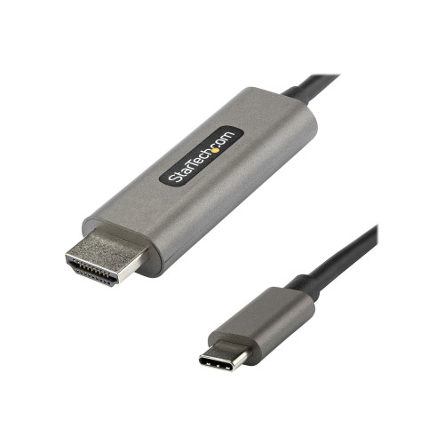 StarTech.com StarTech.com USB C till HDMI-kabel 4K 60 Hz på 5 m med HDR10 - Ultra HD USB Type-C till 4K HDMI 2.0b-videokabeladapter - USB-C till HDMI HDR-skärm/skärmsadapter - DP 1.4 Alt Mode HBR3 - adapterkabel - HDMI / USB - 5 m