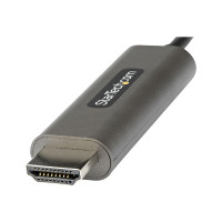 Produktbild för StarTech.com 1 m USB C till HDMI-kabel på 4K 60 Hz med HDR10 - Ultra HD USB Type-C till 4K HDMI 2.0b-videokabeladapter - USB-C till HDMI HDR-skärmkonverterare - DP 1.4 Alt Mode HBR3 - adapterkabel - HDMI / USB - 1 m