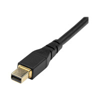 Produktbild för StarTech 1 m VESA-certifierad Mini DisplayPort till DisplayPort 1.4-kabel - 8K 60Hz HBR3 HDR - Super UHD mDP till DP 1.4-sladd - Tunn (34 AWG) Ultra HD 4K 120Hz - Bildskärms-/videokabel - DisplayPort-kabel - Mini DisplayPort till DisplayPort - 1 m