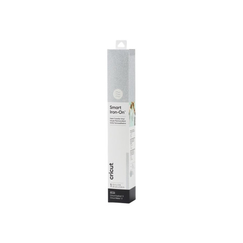 Cricut Cricut Smart Iron-On - hantverksmaterial - 33 cm x 2.7 m - silver - vinyl