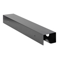 Produktbild för StarTech.com Kabelhanteringsfack under skrivbord - Fack för kabelhantering kontors-/ståskrivbord - Skrivbordsmonterad hållare för kablar/sladdar/grenkontakter - Datorkabelhanterare - 60 cm L x 11,4 cm D - fack för kabelhantering