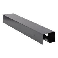 Produktbild för StarTech.com Kabelhanteringsfack under skrivbord - Fack för kabelhantering kontors-/ståskrivbord - Skrivbordsmonterad hållare för kablar/sladdar/grenkontakter - Datorkabelhanterare - 60 cm L x 11,4 cm D - fack för kabelhantering