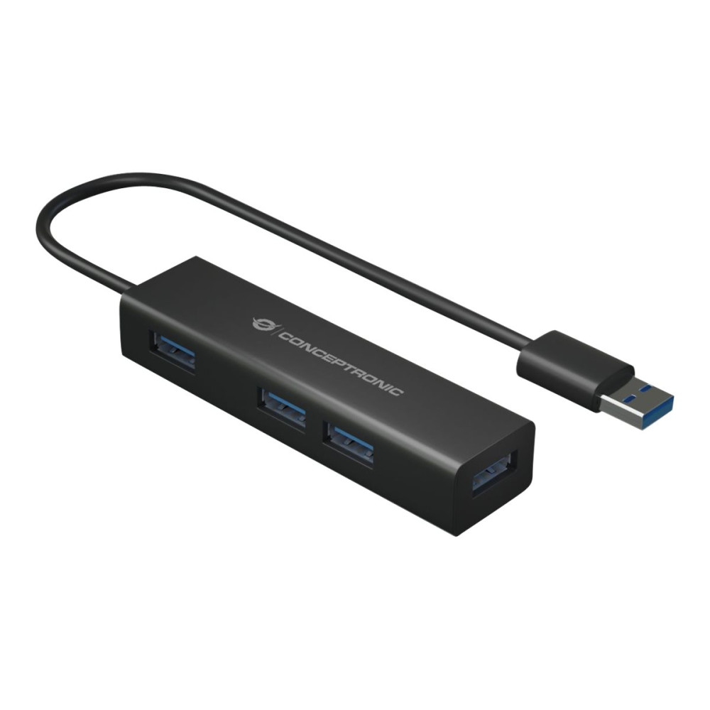 Produktbild för Conceptronic HUBBIES06B - hubb - 4 portar
