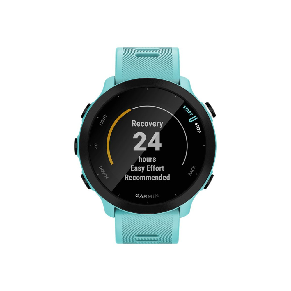 Produktbild för Garmin Forerunner 55 - havsgrön - sportklocka med band - vattengrön