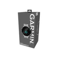 Produktbild för Garmin Forerunner 55 - vit - sportklocka med band - vit