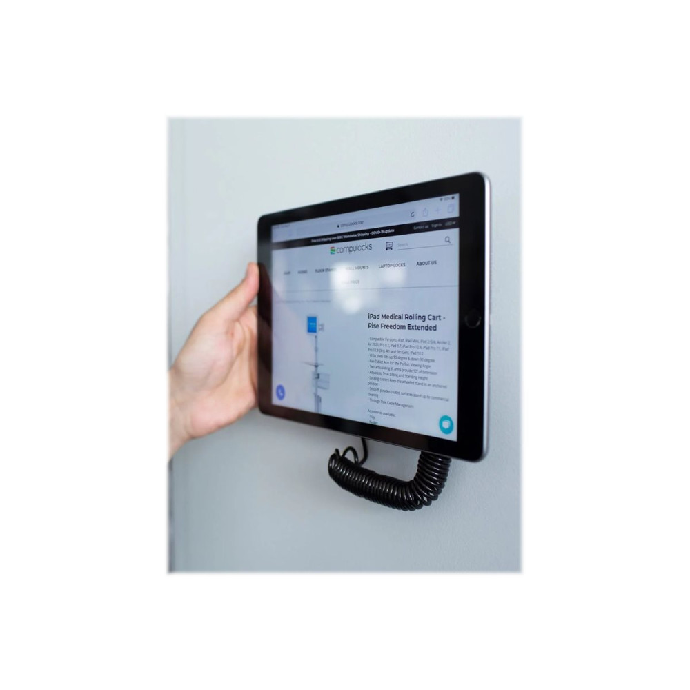 Produktbild för Compulocks VESA Wall Mount Bracket with Security Slot monteringskomponent - svart