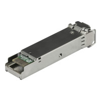 Produktbild för StarTech.com MSA Uncoded SFP Module, 1000BASE-BX, 1 Gigabit Ethernet Bi-Directional (BiDi) Fiber Single Strand SFP Transceiver (SMF), LC 10km , Mini GBIC Transceiver SFP Module, Downstream - Lifetime Warranty (SFP1000BXDST) - SFP-sändar/mottagarmodul (min
