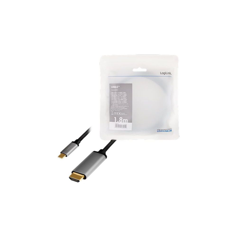Produktbild för LogiLink adapterkabel - 1.8 m
