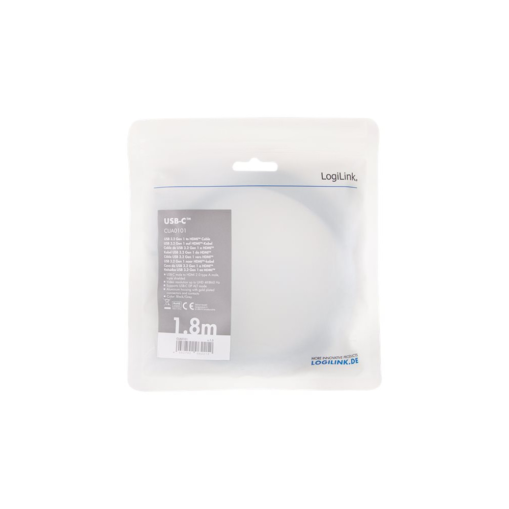 Produktbild för LogiLink adapterkabel - 1.8 m
