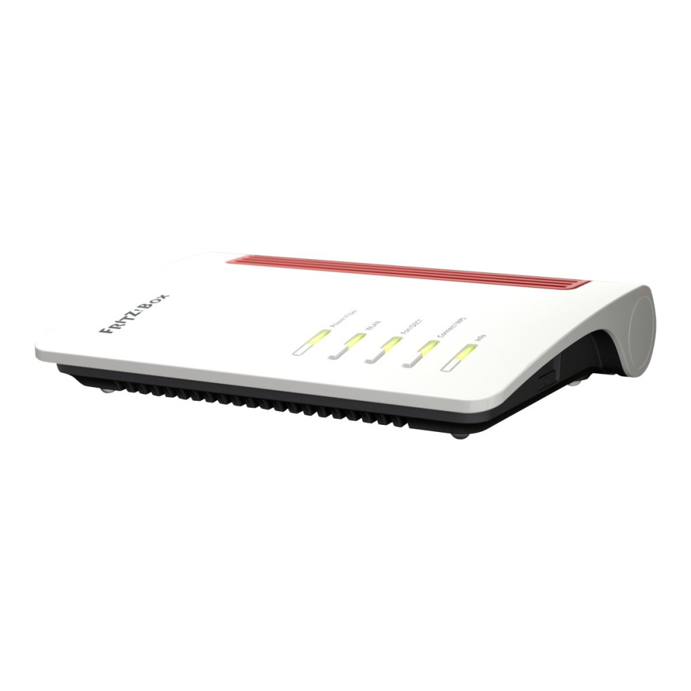 Produktbild för FRITZ!Box 5530 Fiber - trådlös router - GPON-terminal / röstkort - Wi-Fi 6 - skrivbordsmodell