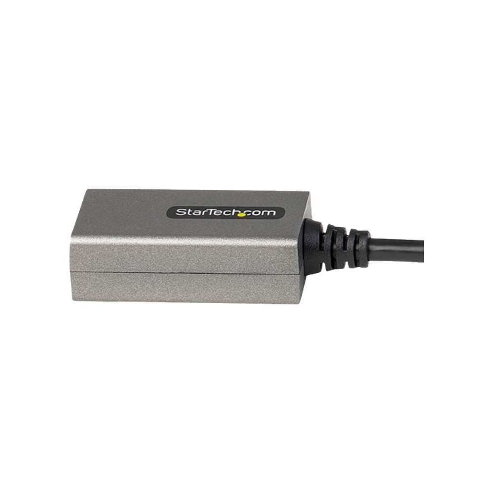 Produktbild för Startech Mini DisplayPort to HDMI Adapter, mDP to HDMI Adapter Dongle, 1080p, Mini DisplayPort 1.2 to HDMI Monitor/Display, Mini DP to HDMI Video Converter, 12" Long Attached Cable - Thunderbolt 1/2 Compatible (MDP2HDEC) - videokort - Mini DisplayPort / H