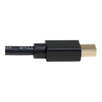 Produktbild för Startech Mini DisplayPort to HDMI Adapter, mDP to HDMI Adapter Dongle, 1080p, Mini DisplayPort 1.2 to HDMI Monitor/Display, Mini DP to HDMI Video Converter, 12" Long Attached Cable - Thunderbolt 1/2 Compatible (MDP2HDEC) - videokort - Mini DisplayPort / H