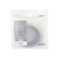 Produktbild för LogiLink HDMI-kabel med Ethernet - 5 m