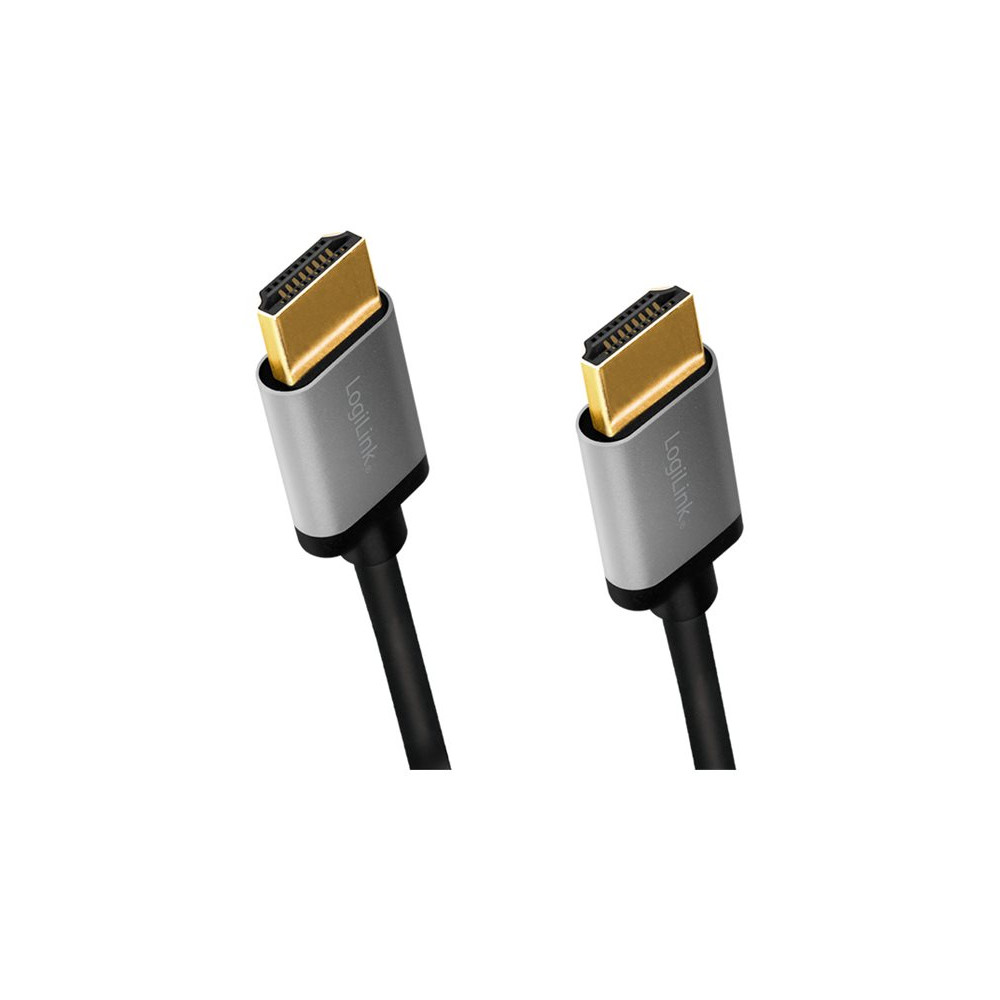 Produktbild för LogiLink HDMI-kabel med Ethernet - 2 m