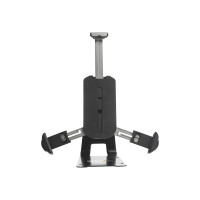 Produktbild för StarTech.com Säkert stativ för surfplatta med K-Slot kabellås - Låsbar hållare för 7,9-13-tums surfplattor - Universellt justerbart fäste för surfplattor på skrivbord/ytor - Låsbart stöldskydd - Säkerhetsfäste - ställ för bärbar dator/surfplatta