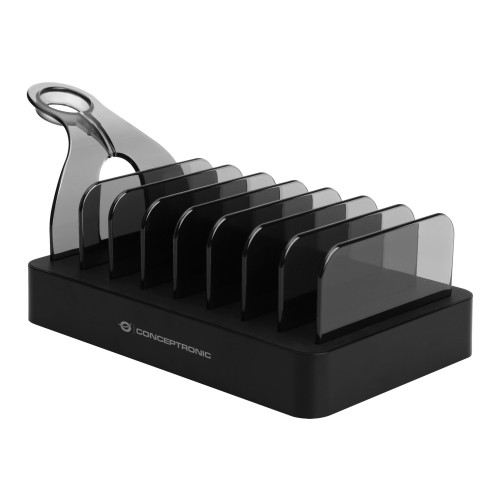 Conceptronic Conceptronic OZUL laddningsstation - 6 x USB, 2 x USB-C - 75 watt