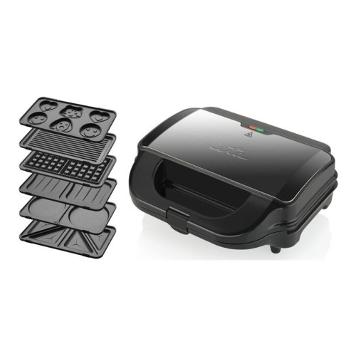 ETA ETA Sorento Plus 5151 90000 - sandwich maker / waffle maker / panini maker / pancake maker / cookie maker / grill - svart