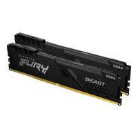 Produktbild för Kingston FURY Beast - DDR4 - sats - 64 GB: 2 x 32 GB - DIMM 288-pin / PC4-25600 - ej buffrad
