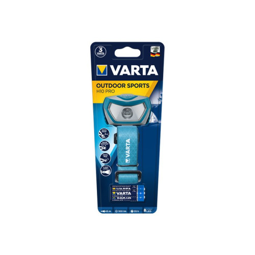 Varta Varta Outdoor Sports H10 PRO - huvudficklampa - LED