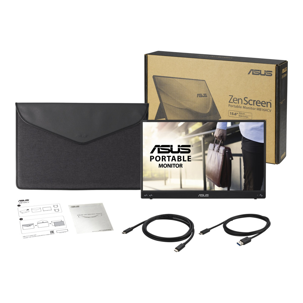Produktbild för ASUS ZenScreen MB16ACV - LED-skärm - Full HD (1080p) - 16"