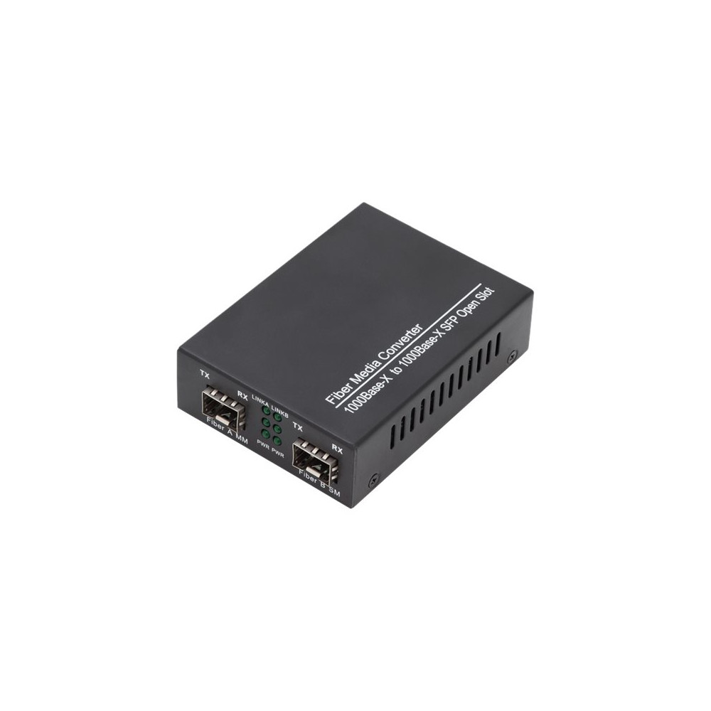 Produktbild för DIGITUS Professional DN-82133 - medieomvandlare - 100Mb LAN, 1GbE
