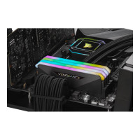 Produktbild för CORSAIR Vengeance RGB RT - DDR4 - sats - 32 GB: 2 x 16 GB - DIMM 288-pin / PC4-25600 - ej buffrad