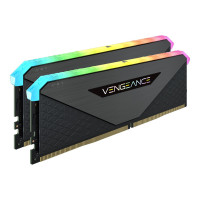 Produktbild för CORSAIR Vengeance RGB RT - DDR4 - sats - 32 GB: 2 x 16 GB - DIMM 288-pin / PC4-25600 - ej buffrad