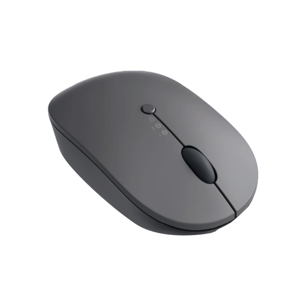 Produktbild för Lenovo Go Multi-device - mus - 2.4 GHz, Bluetooth 5.0 - åskmolnsgrå