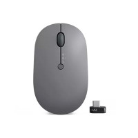 Produktbild för Lenovo Go Multi-device - mus - 2.4 GHz, Bluetooth 5.0 - åskmolnsgrå