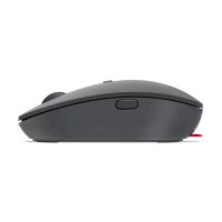 Produktbild för Lenovo Go Multi-device - mus - 2.4 GHz, Bluetooth 5.0 - åskmolnsgrå