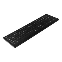 Produktbild för Contour Active Key MedicalKey ClassicClean AK-C8100 Sanitizable - tangentbord - medicinsk, hygienisk design full size - tysk - svart Inmatningsenhet