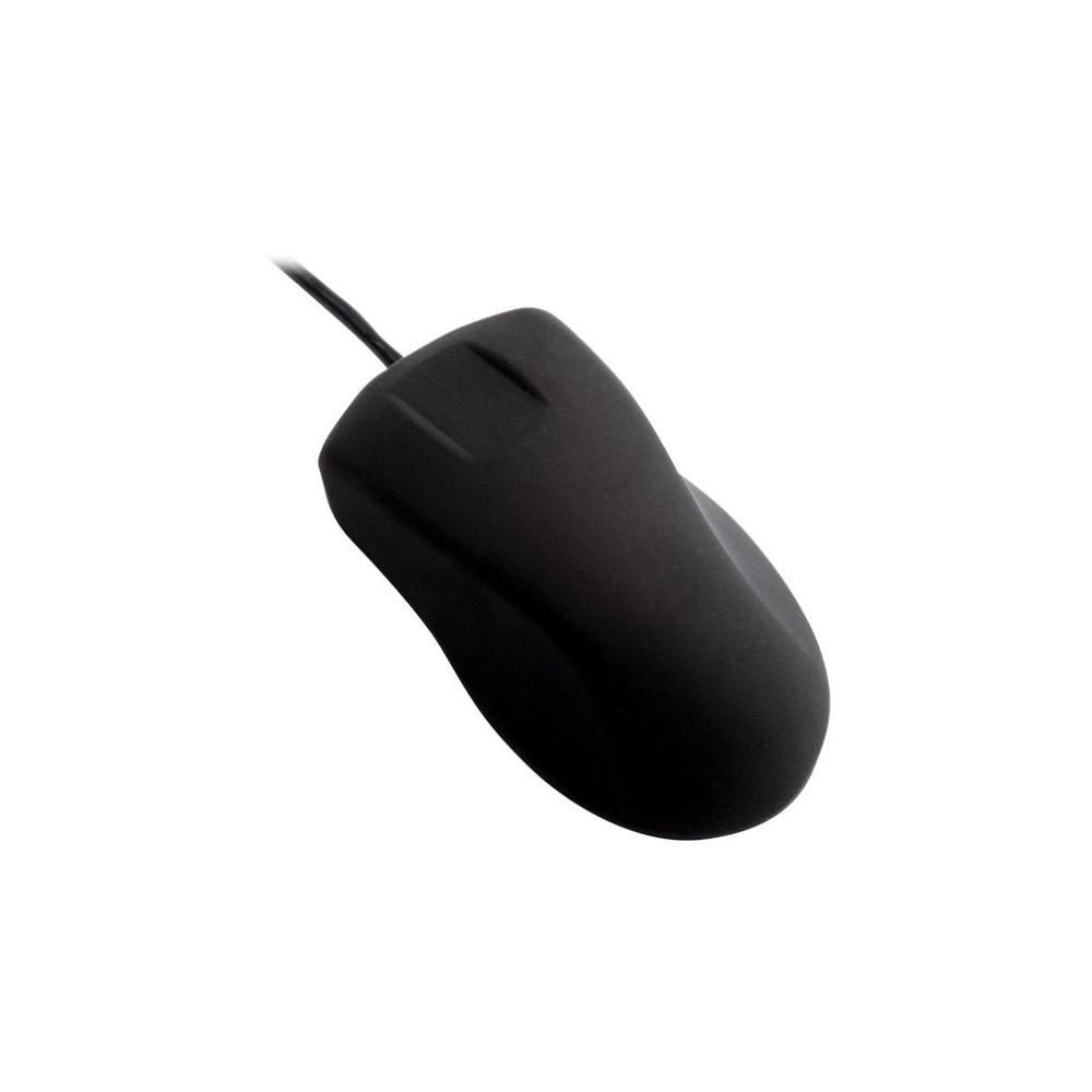 Produktbild för Contour Active Key Medical ClassicClean medium - Standard Sized - mus - medicinsk, hygienisk design - USB - svart