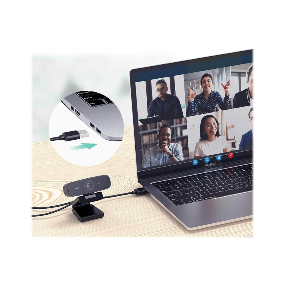 Produktbild för Aukey PC-W3 - webbkamera