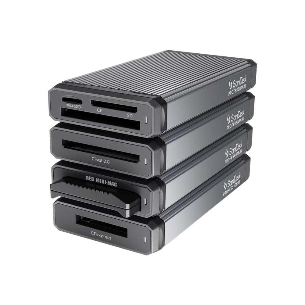 Produktbild för SanDisk Professional PRO-READER kortläsare - USB-C 3.2 Gen 2