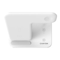 Produktbild för Canyon WS-303 trådlöst laddställ - 3-i-1 - 15 watt
