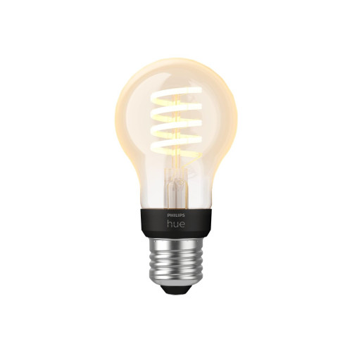 Philips Philips Hue White ambiance - LED-glödlampa med filament - form: A60 - klar finish - E27 - 7 W - varmt till kallt vitt ljus - 2200-4500 K